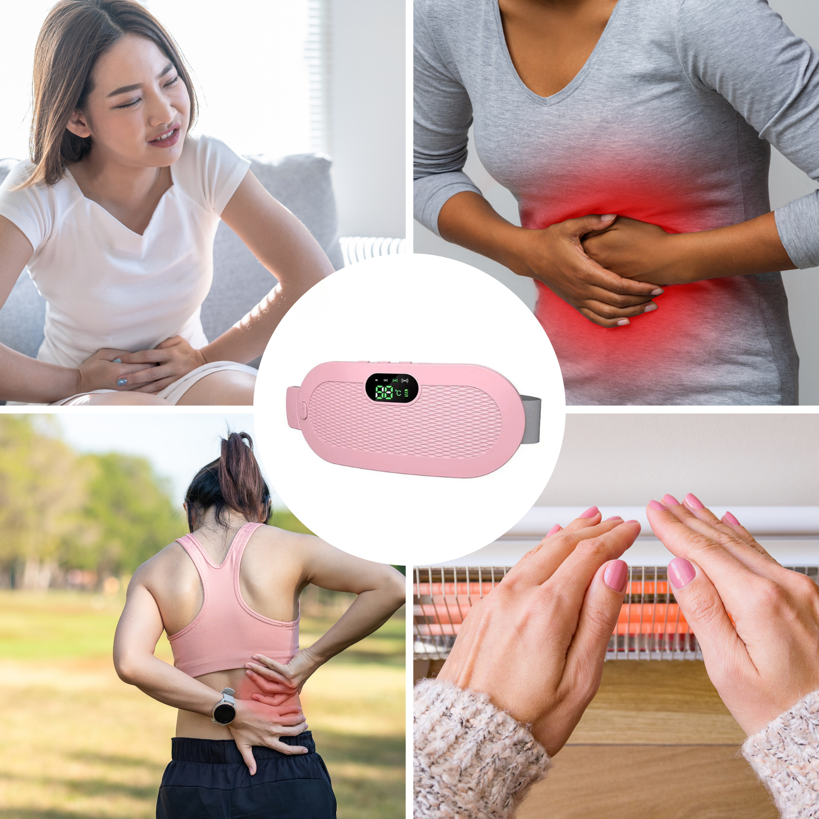 USB Menstruasjonsvarmebelte