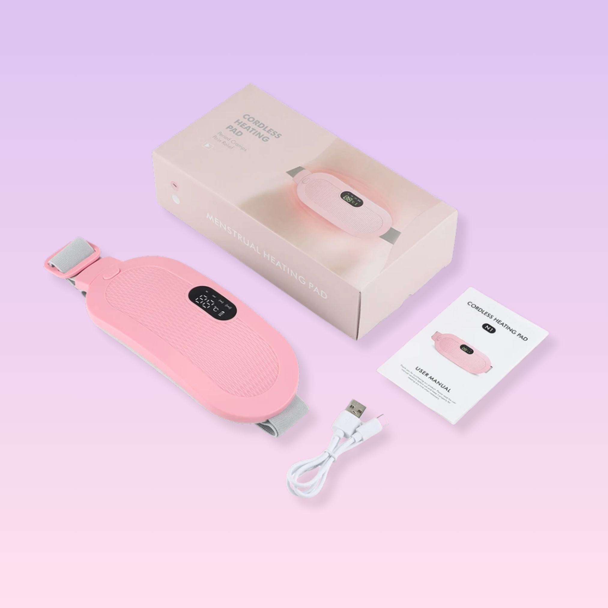 USB Menstruasjonsvarmebelte