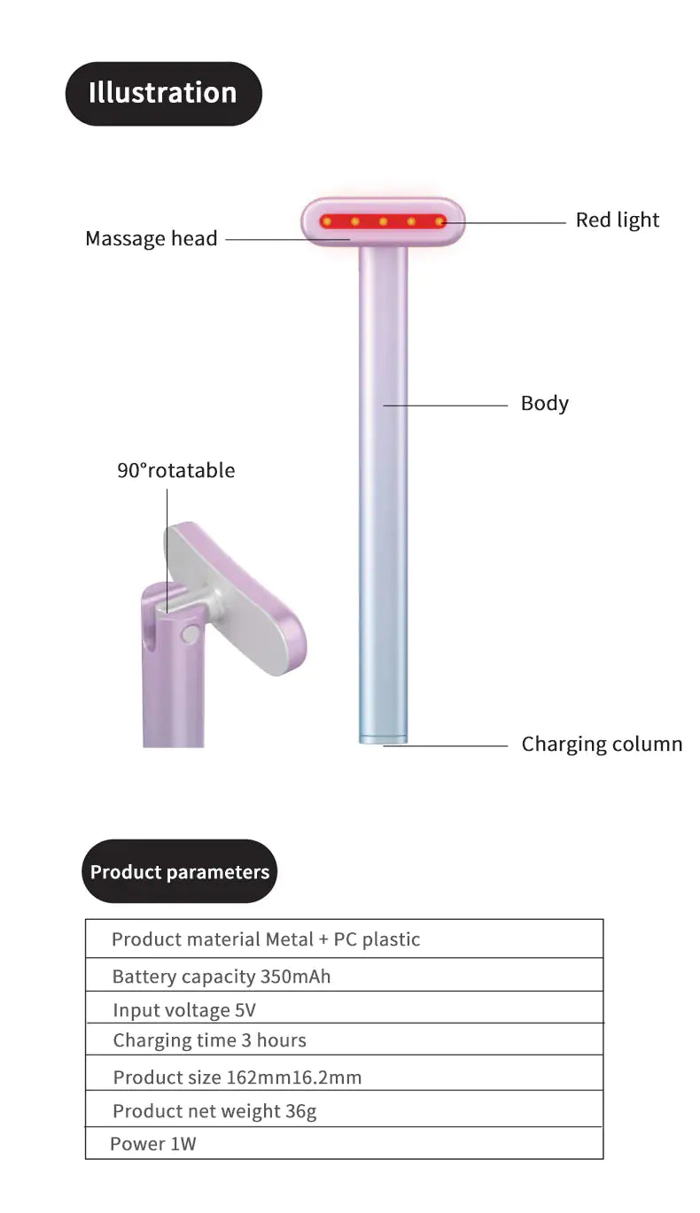 Glow Terapi - Regenererende Rødt Lys