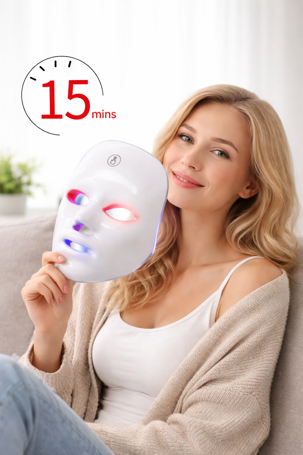 Masque LED Ansikt – Anti-Age & Perfekt Hud | Rask Levering i Norge