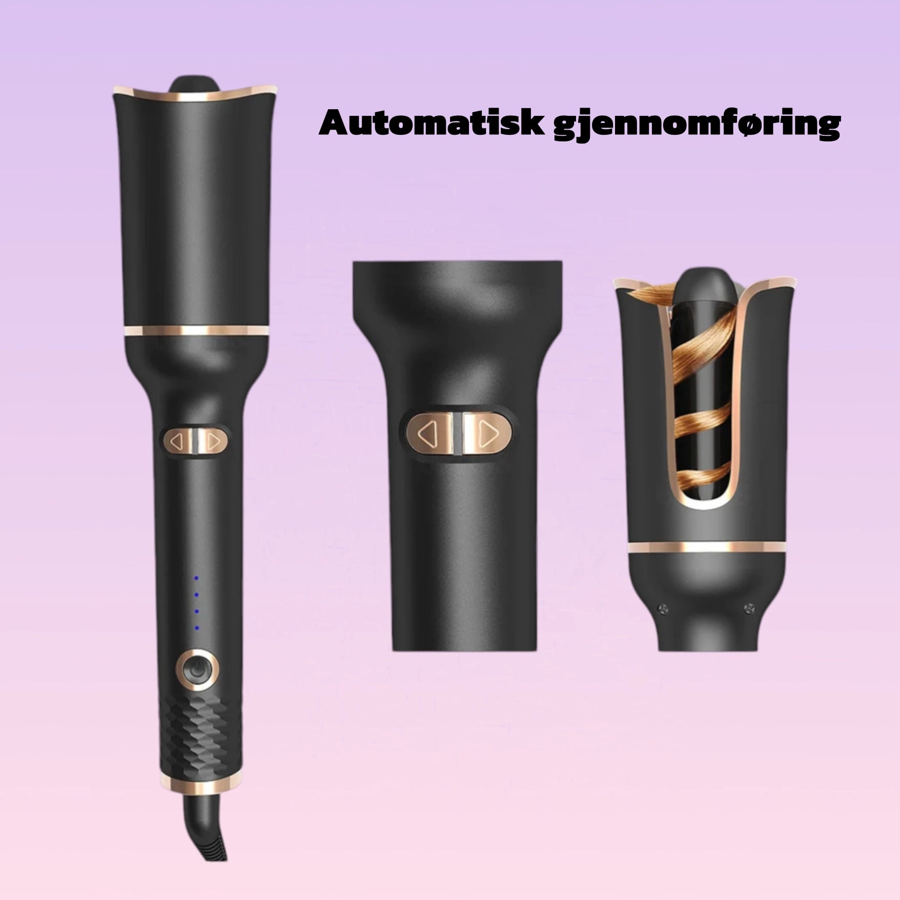 Automatisk Roterende Keramisk Krølltang