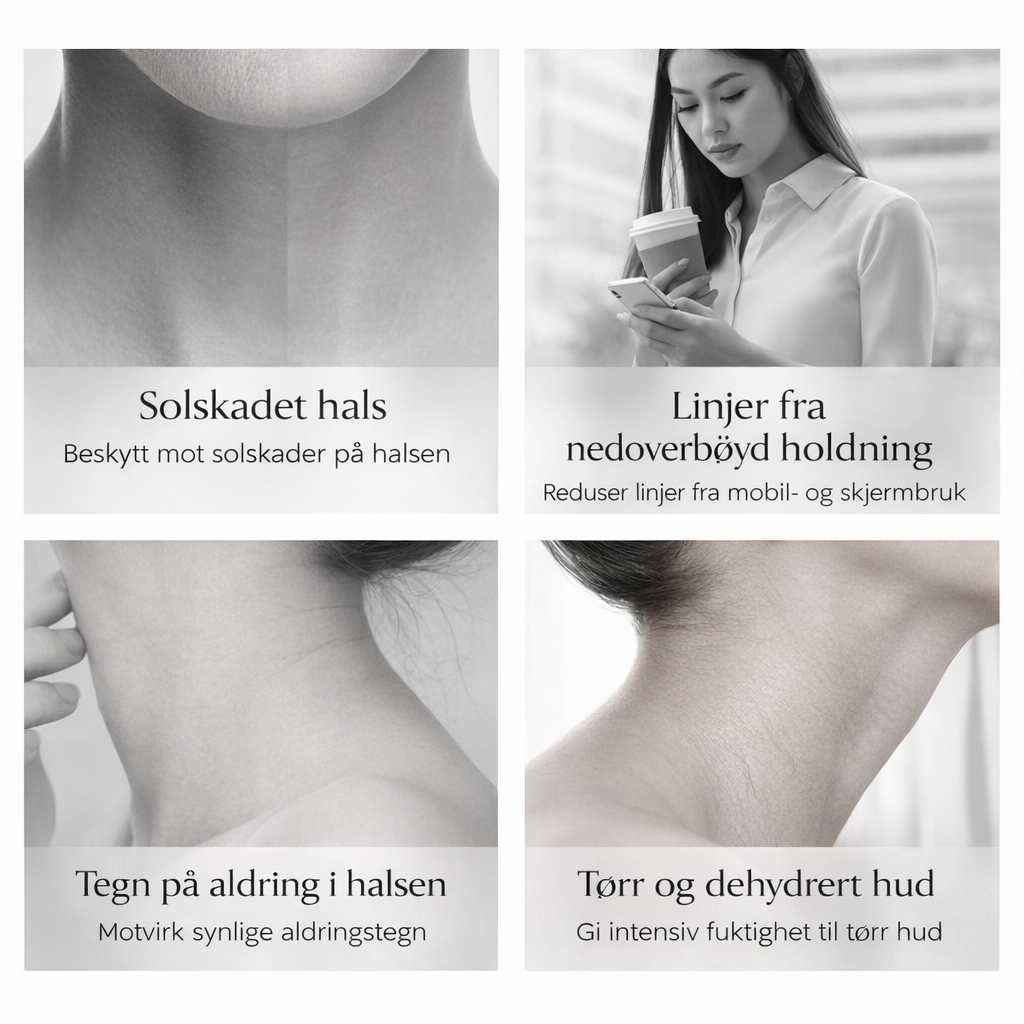 EMS Ansiktsmassasjeapparat med Mikrostrøm og Rødt Lys – Anti-Aging Hals og Ansikt Løftende Massasje